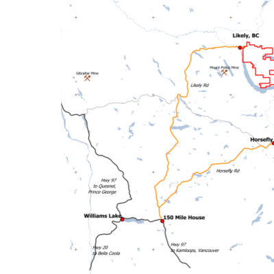 Spanish Mountain Property Location